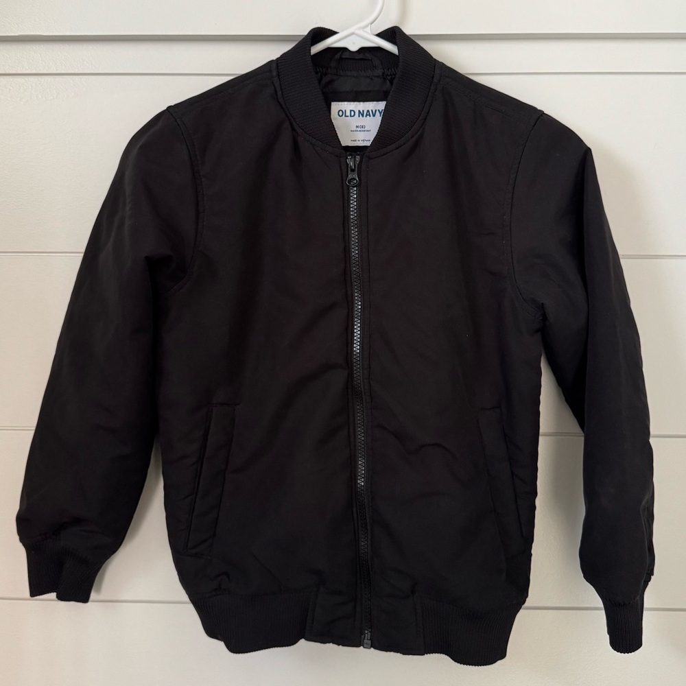 Old Navy Kids Black Puffer Jacket, M